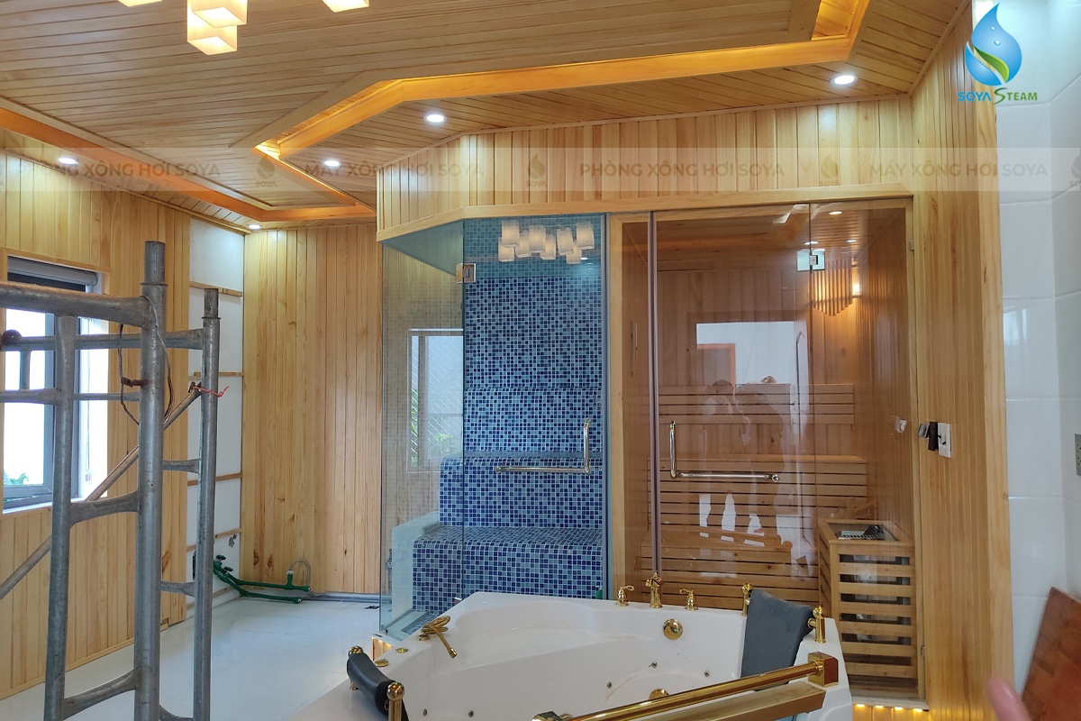 Spa Gia Đình đẳng cấp cho nhà anh Hùng